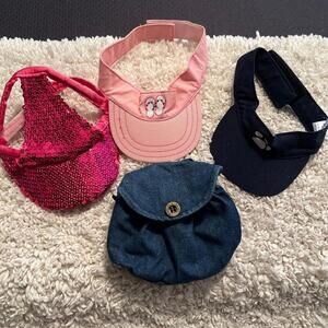 Build-A-Bear Hats and Backpack Lot